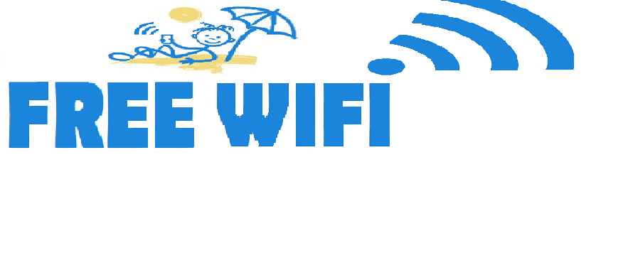 Area wifi gratis nel campeggio riviera